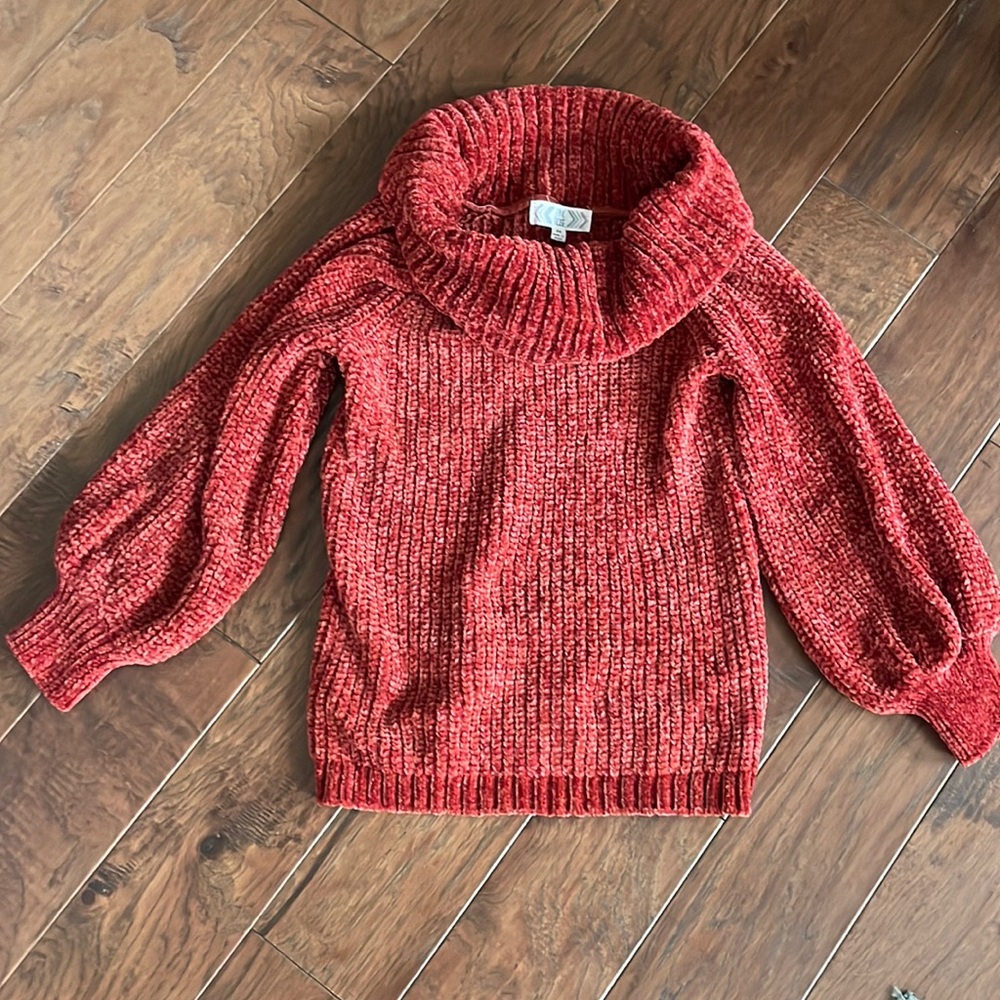 XS Cowl Neck Sweater